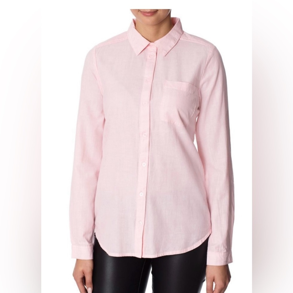 Women's Quartz Pink Button Up Shirt